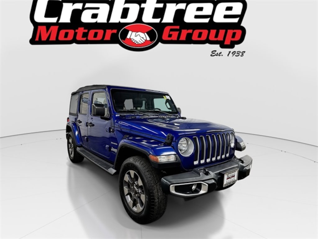 Used 2018 Jeep Wrangler Unlimited Sahara 4x4 SUV