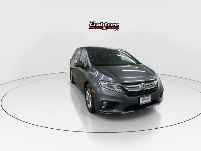 Used 2018 Honda Odyssey EX-L with VIN 5FNRL6H78JB050392 for sale in Middlebury, CT