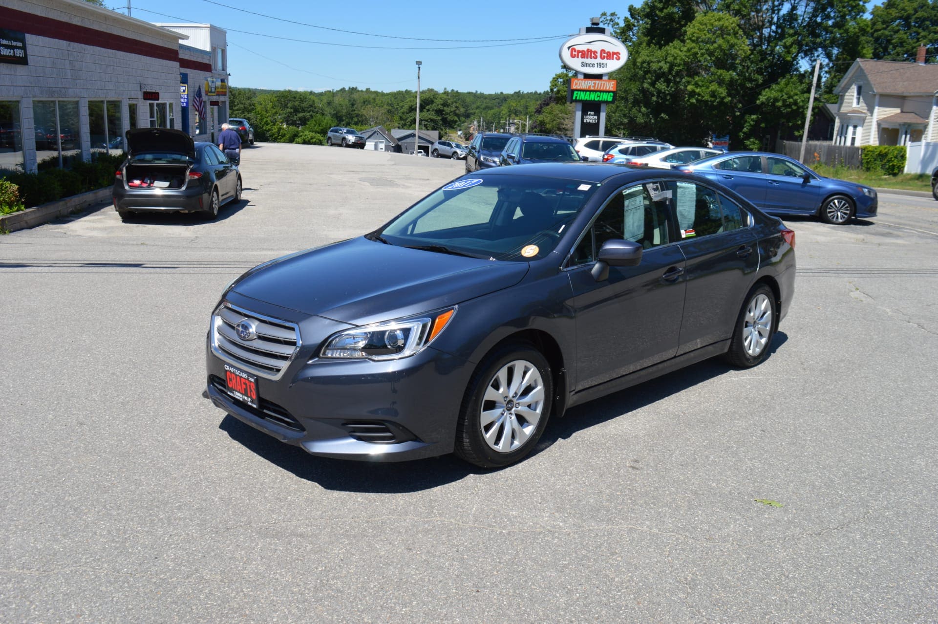 Used 2017 Subaru Legacy Premium with VIN 4S3BNAC61H3008456 for sale in Biddeford, ME
