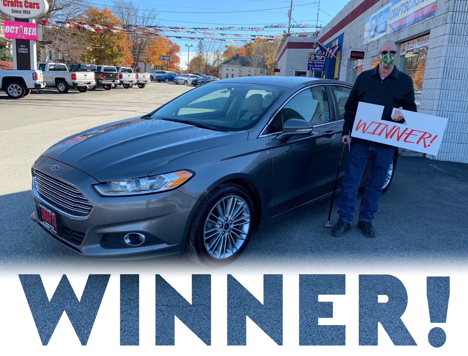 Lisbon High School Raffle Car Crafts Cars