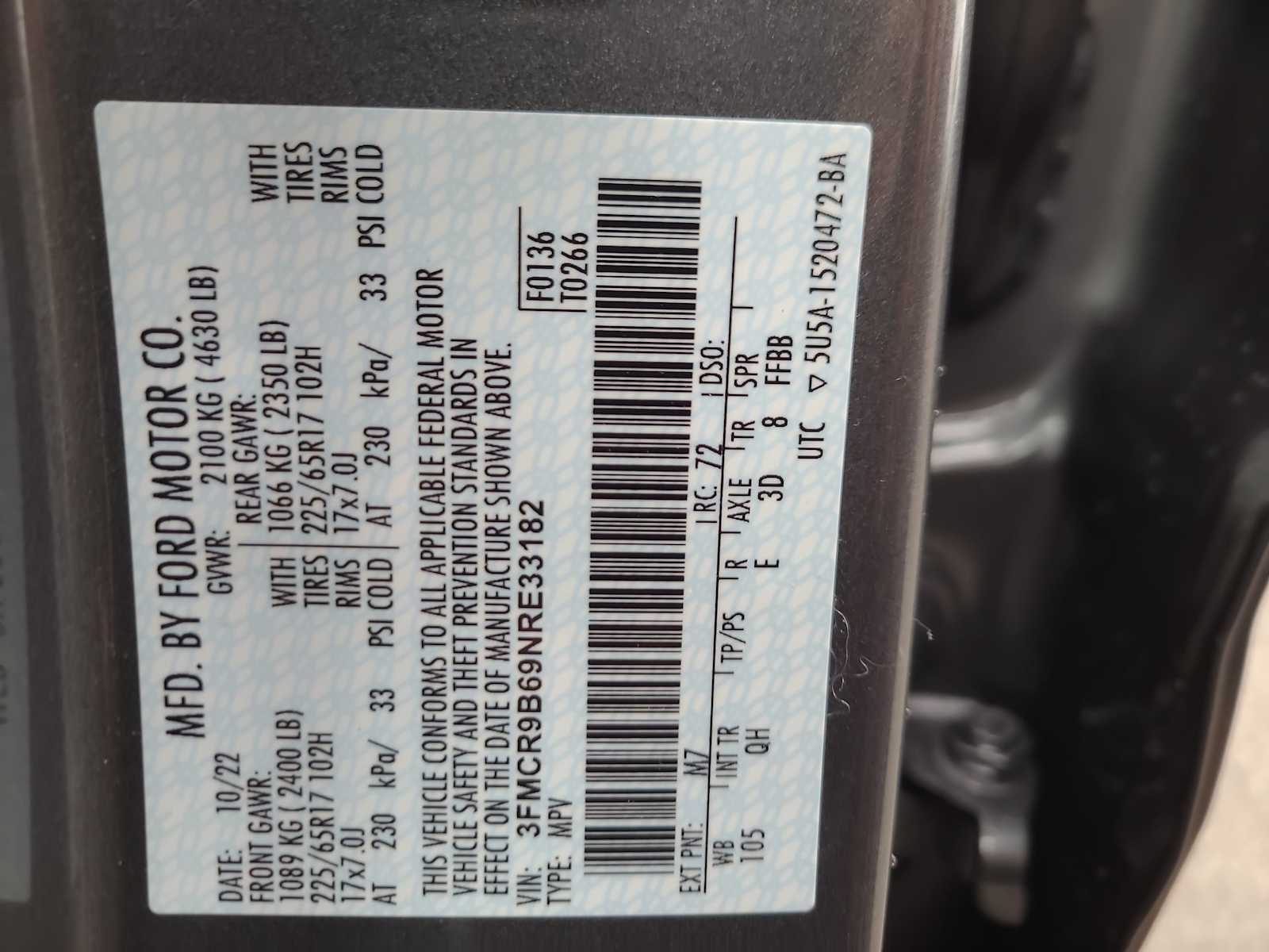 Thumbnail: 2022 Ford Bronco Sport - 29