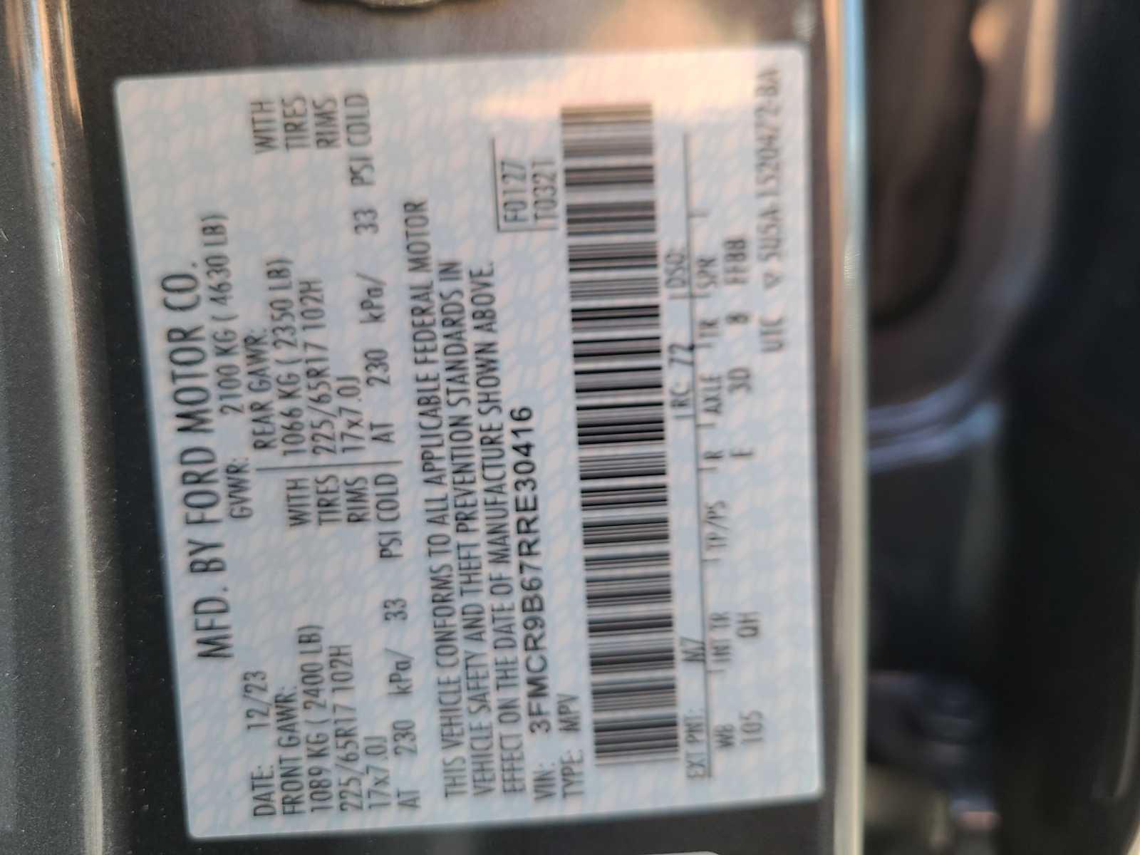 Thumbnail: 2024 Ford Bronco Sport - 29