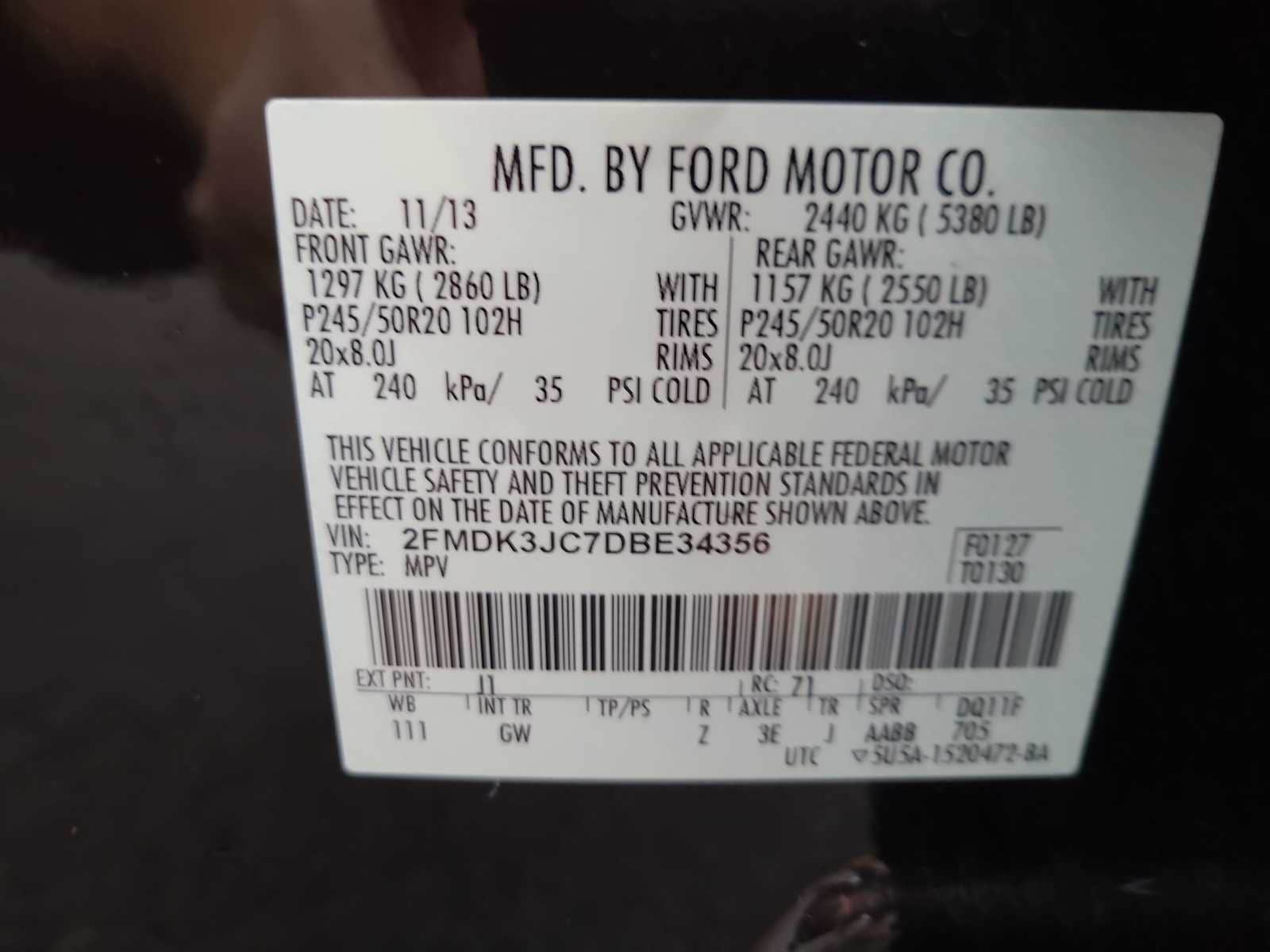 Thumbnail: 2013 Ford Edge - 29