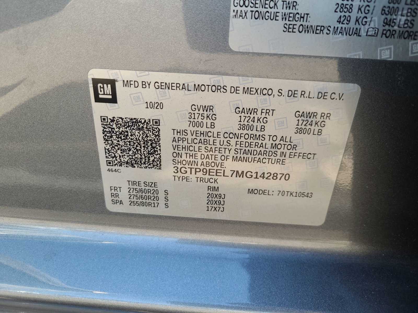 Thumbnail: 2021 GMC Sierra 1500 - 29