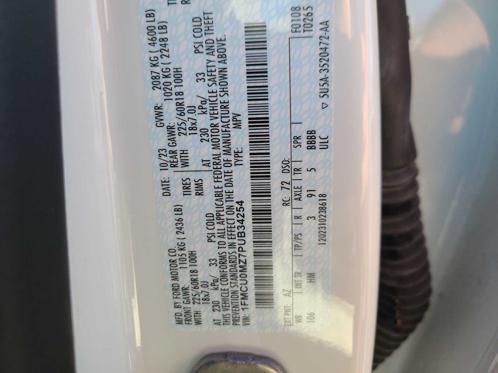 Thumbnail: 2023 Ford Escape - 29