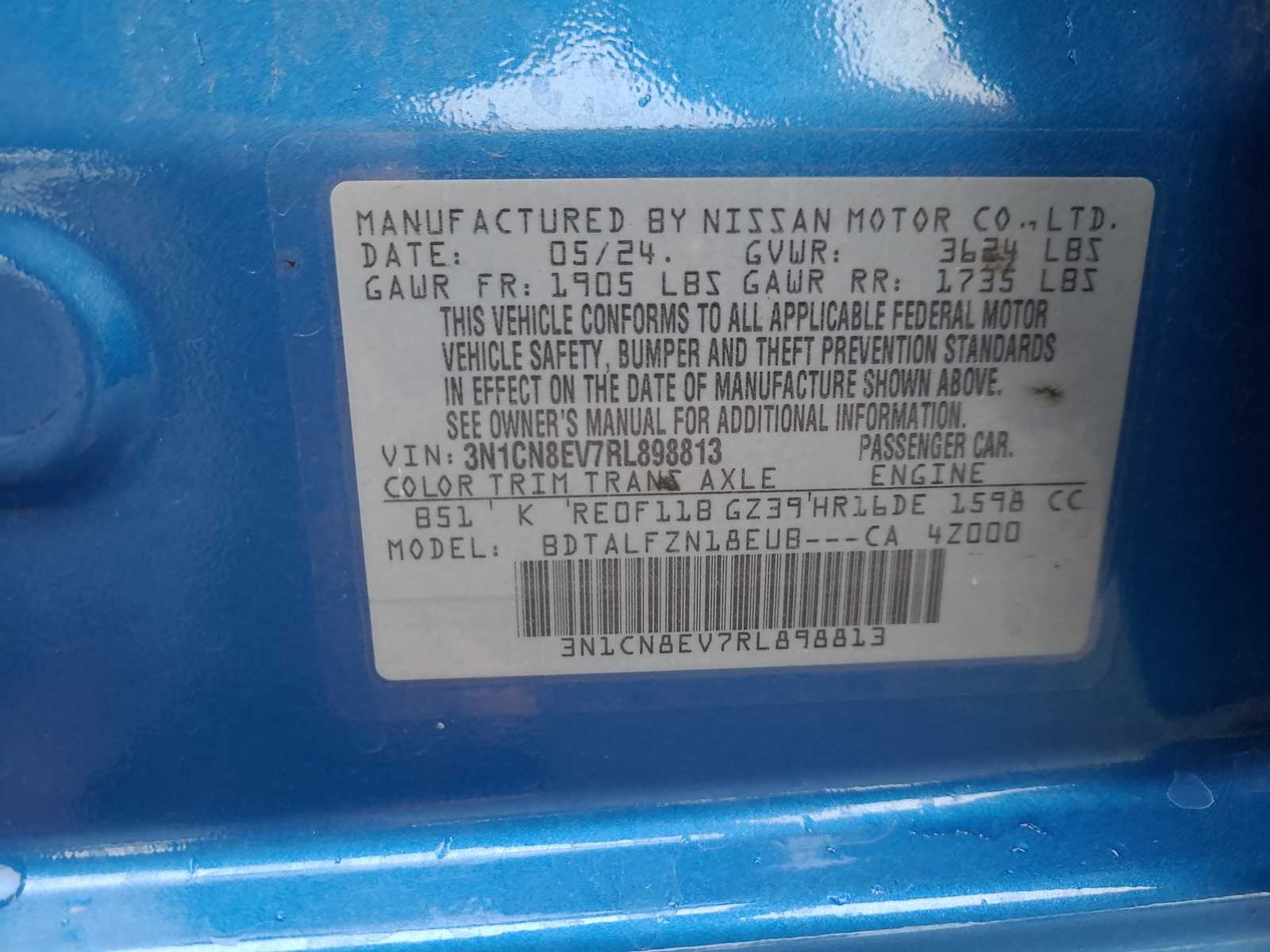 Thumbnail: 2024 Nissan Versa - 29