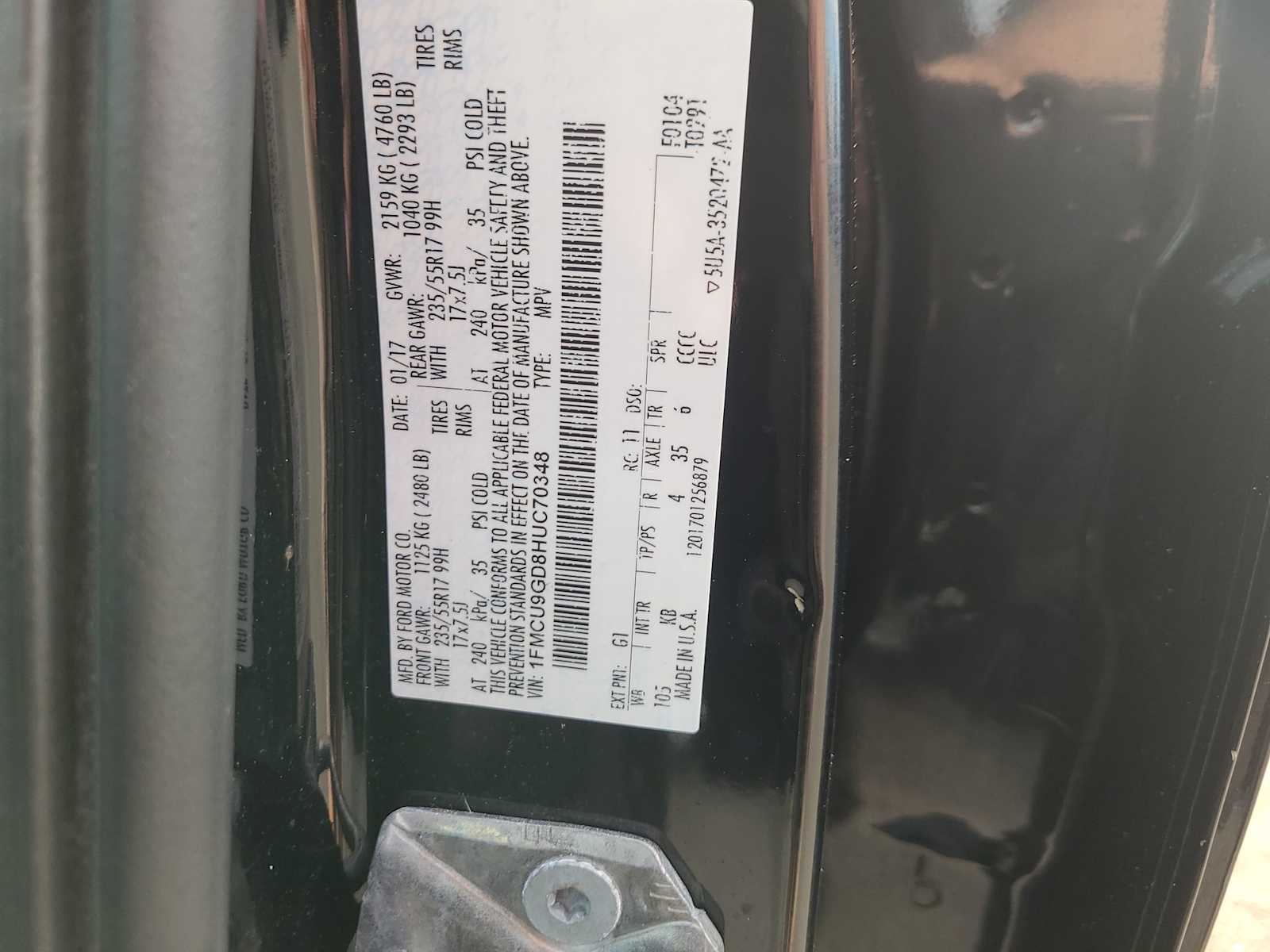 Thumbnail: 2017 Ford Escape - 29