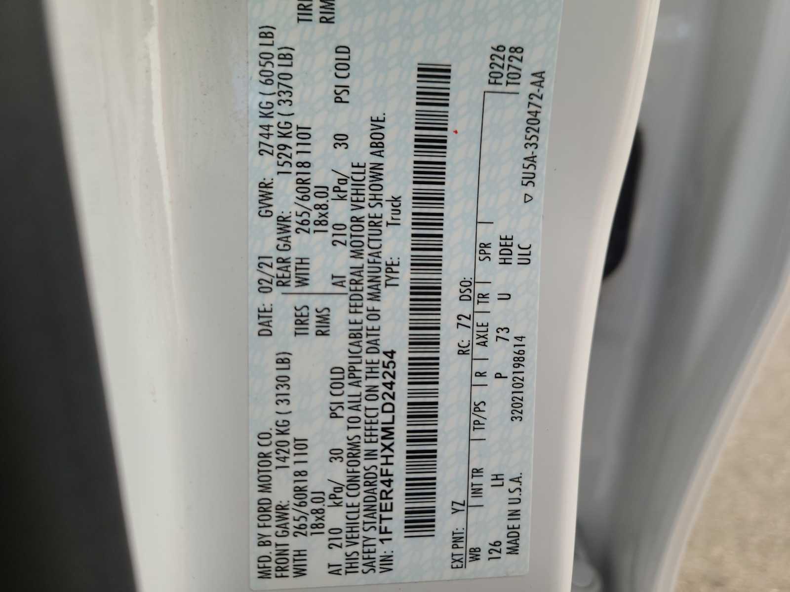 Thumbnail: 2021 Ford Ranger - 29