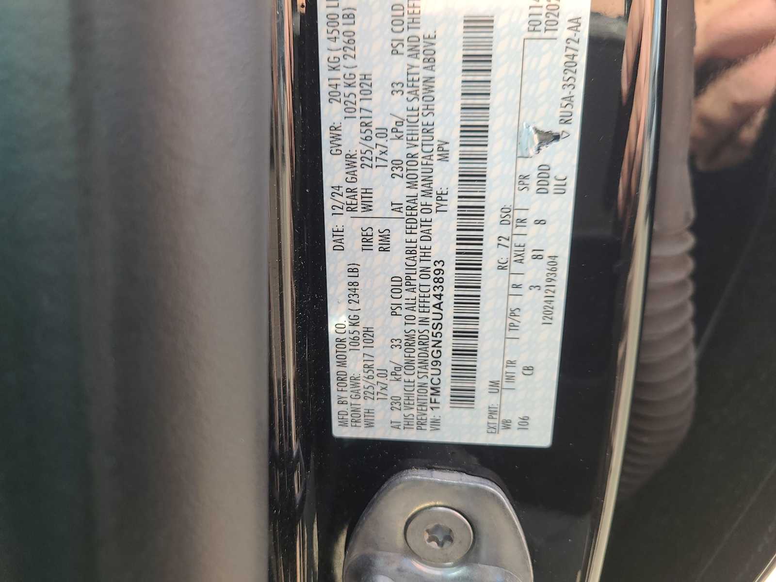 Thumbnail: 2025 Ford Escape - 29