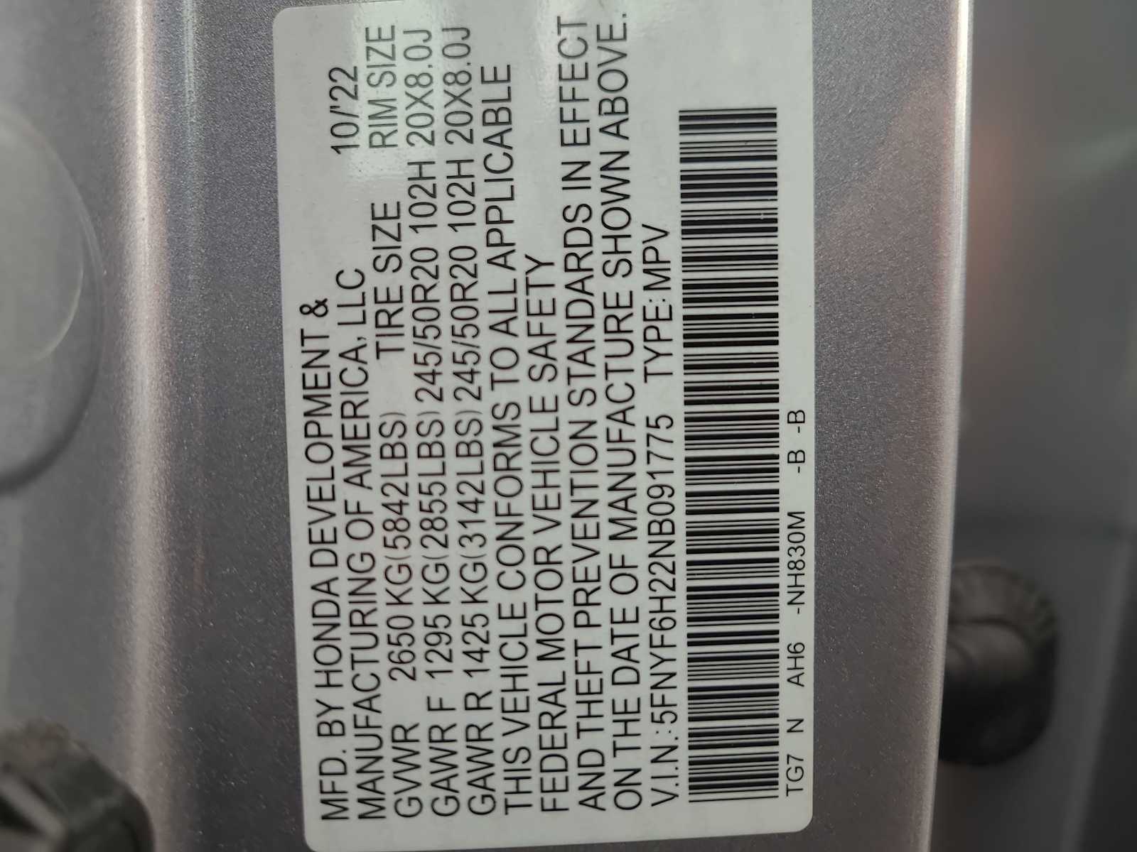 Thumbnail: 2022 Honda Pilot - 29