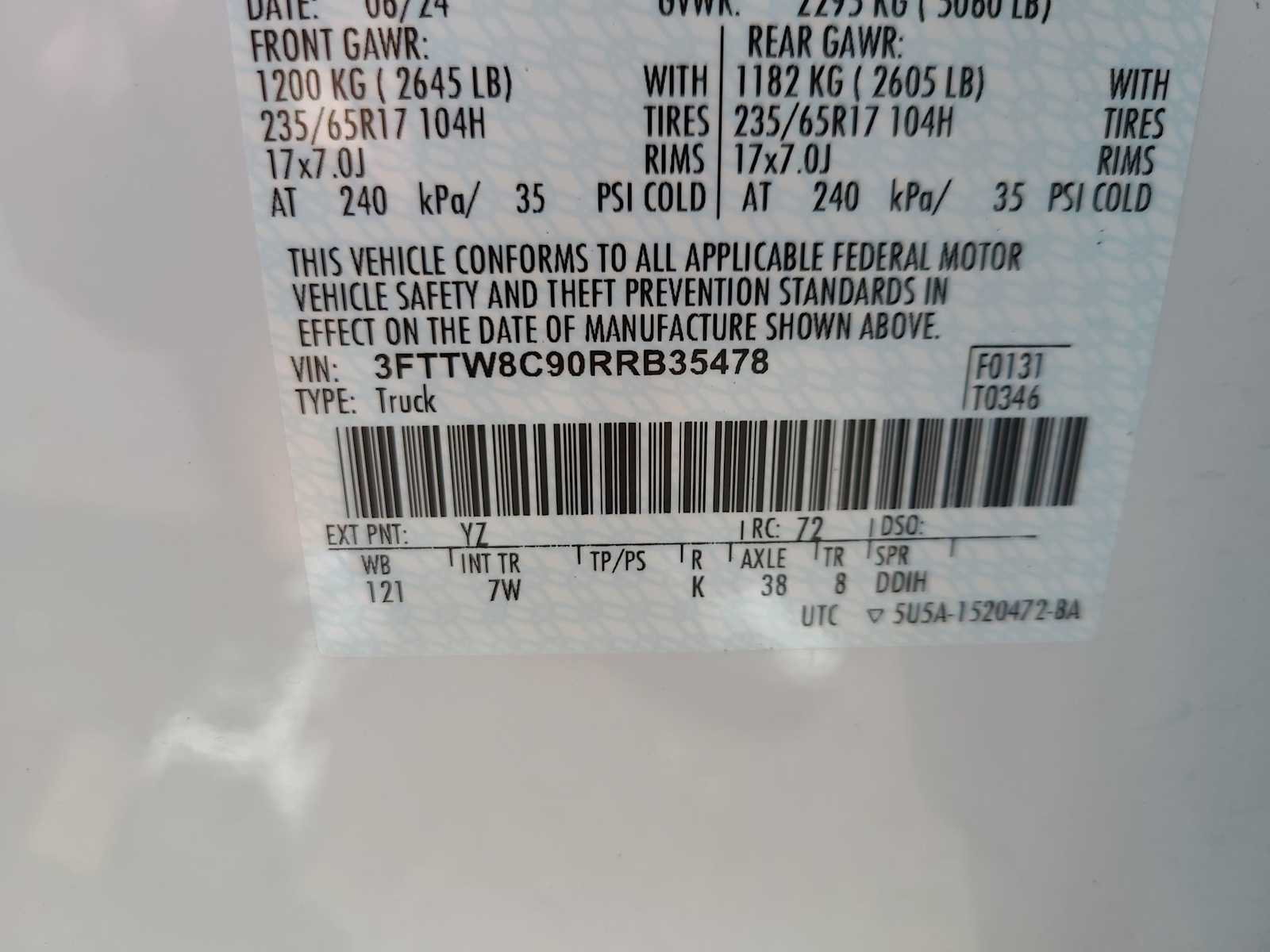 Thumbnail: 2024 Ford Maverick - 29