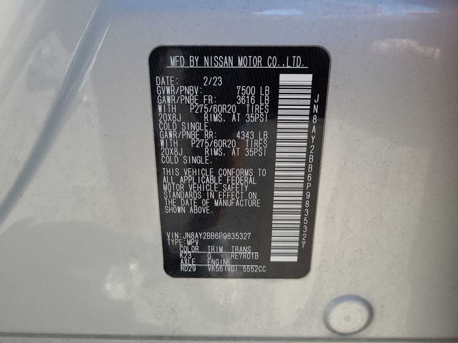 Thumbnail: 2023 Nissan Armada - 29