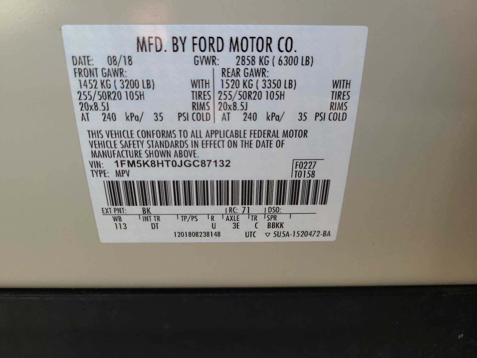 Thumbnail: 2018 Ford Explorer - 29