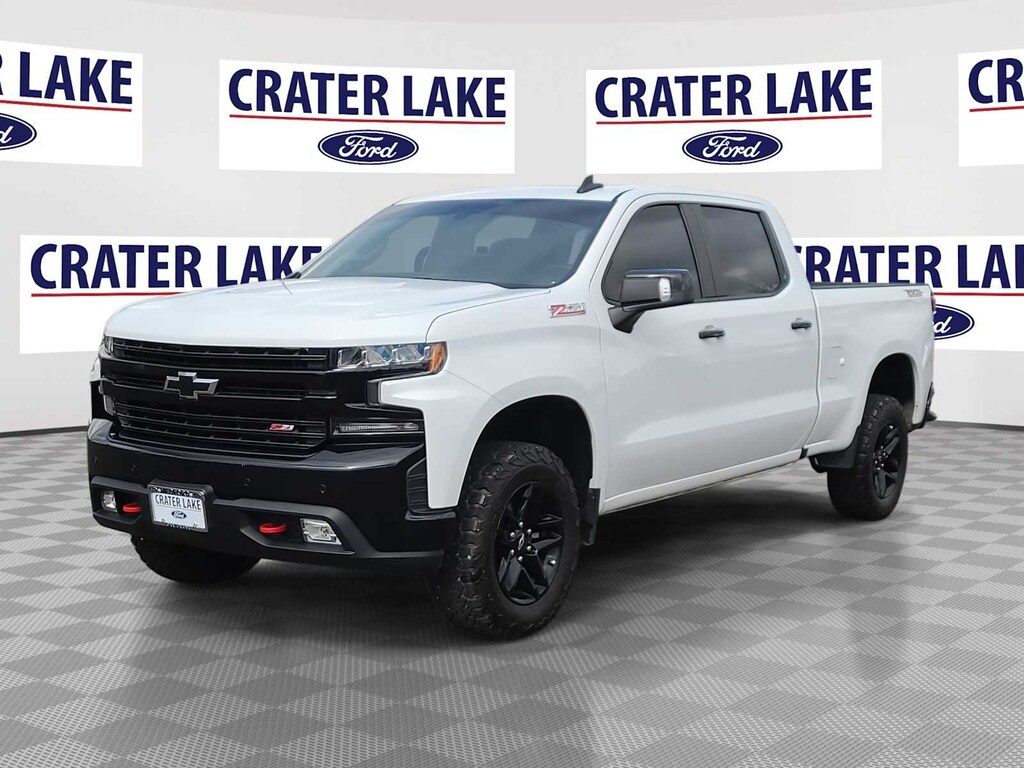 Used 2021 Chevrolet Silverado 1500 LT Trail Boss Truck Crew Cab