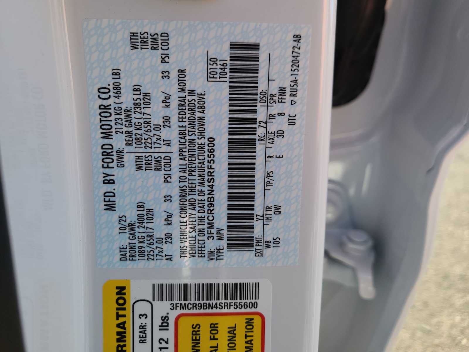 Thumbnail: 2025 Ford Bronco Sport - 29