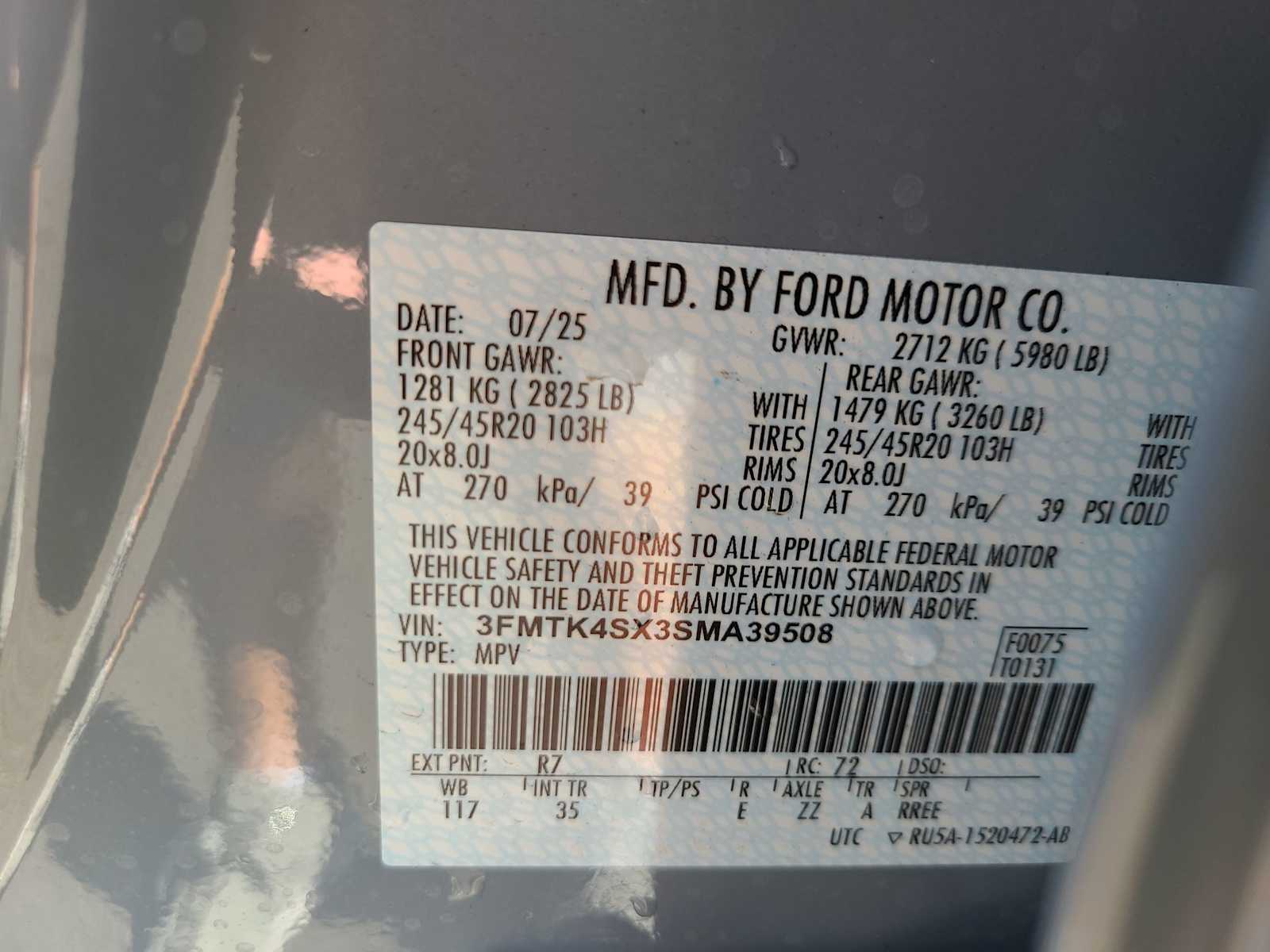 Thumbnail: 2025 Ford Mustang Mach-E - 29