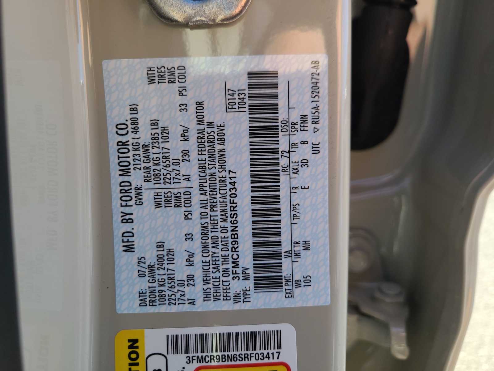 Thumbnail: 2025 Ford Bronco Sport - 29