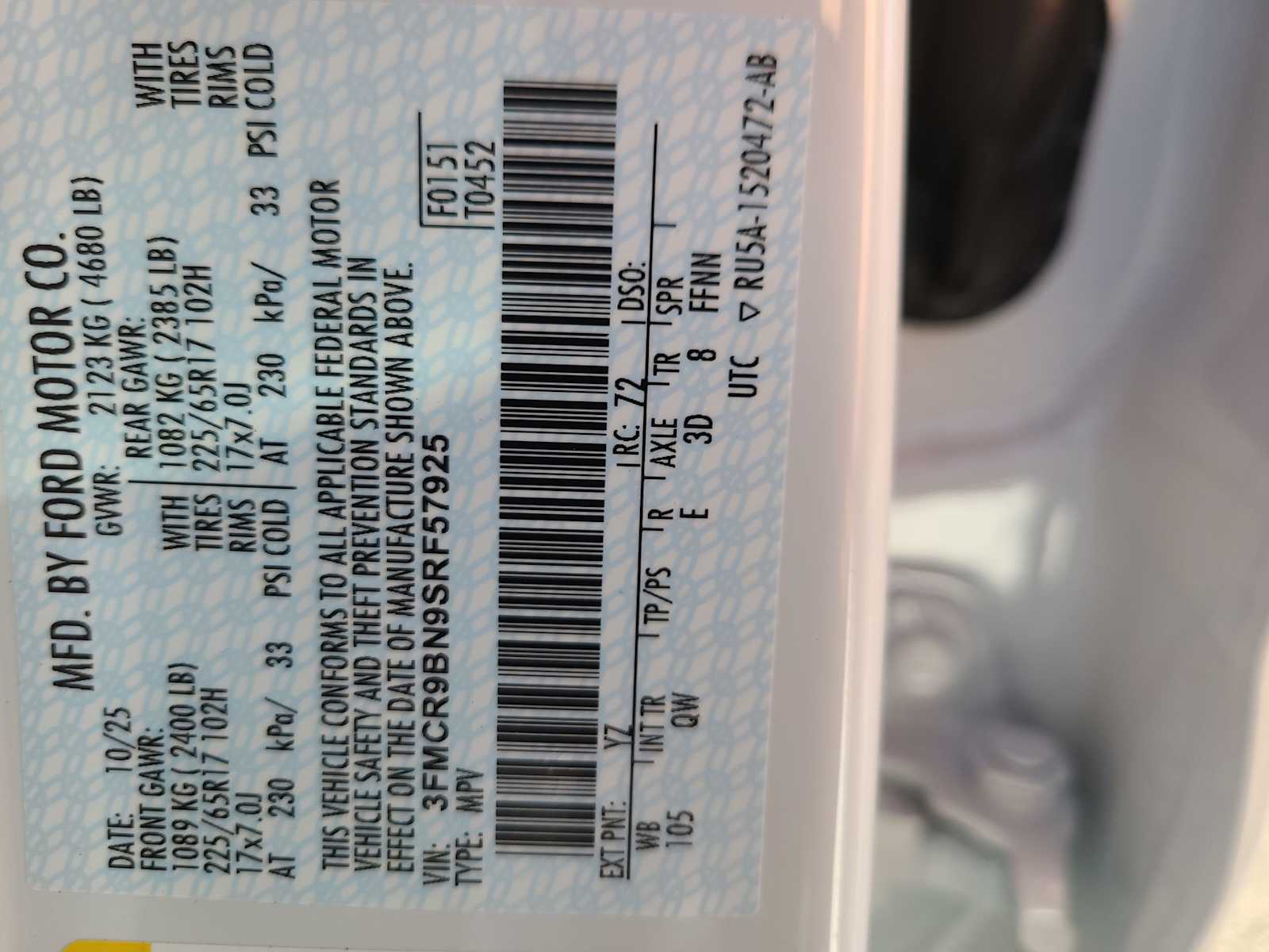 Thumbnail: 2025 Ford Bronco Sport - 29