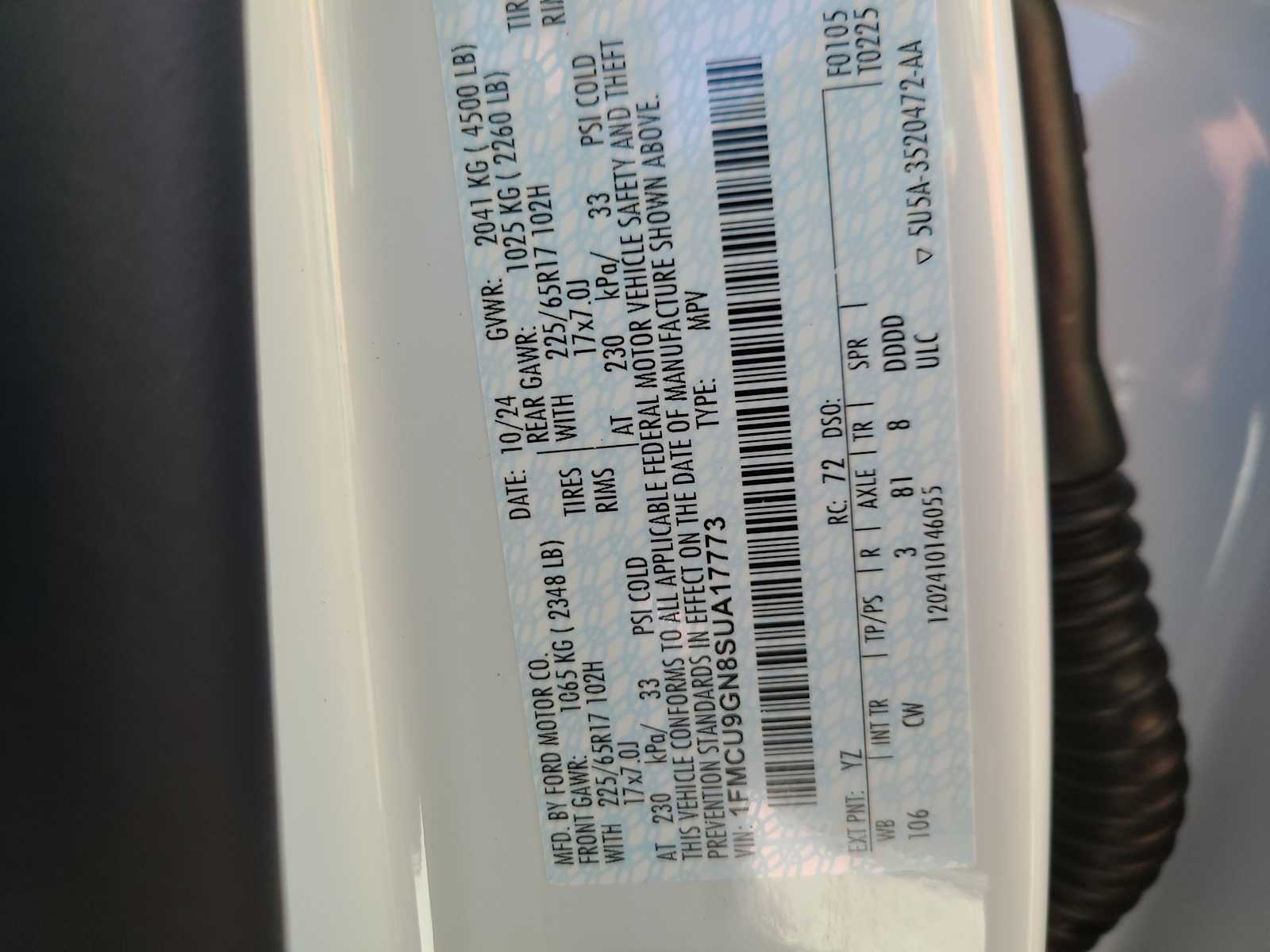 Thumbnail: 2025 Ford Escape - 29