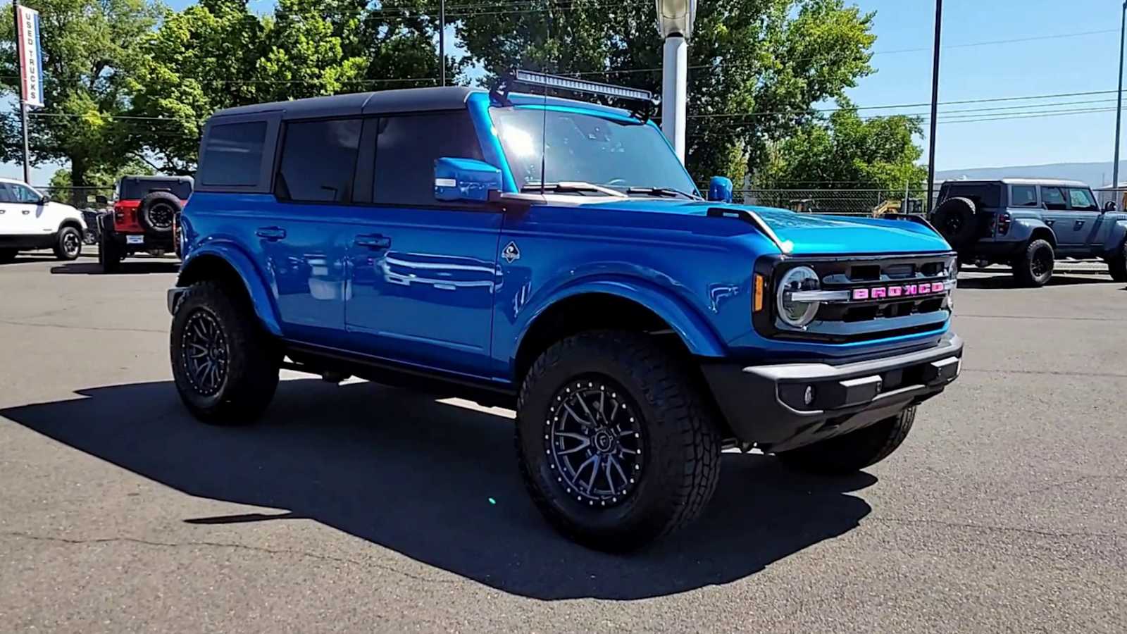 Used 2023 Ford Bronco 4-Door Outer Banks with VIN 1FMEE5BP8PLB34502 for sale in Medford, OR