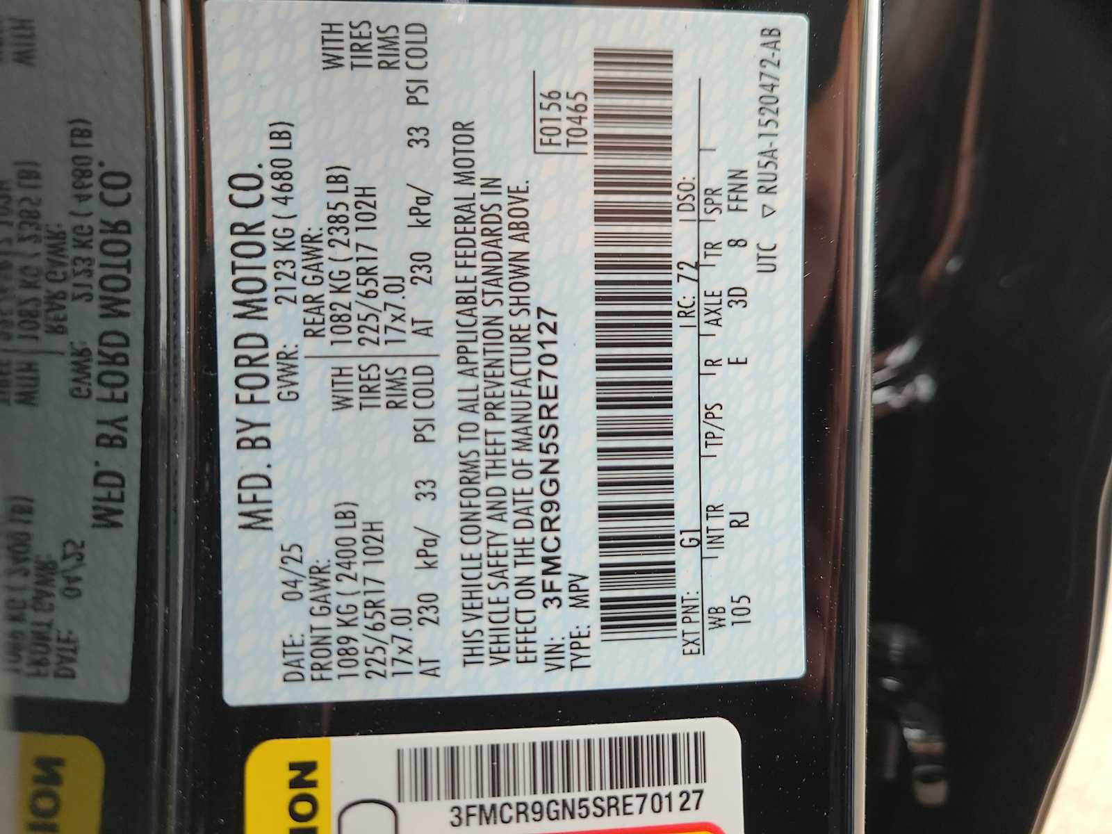 Thumbnail: 2025 Ford Bronco Sport - 29