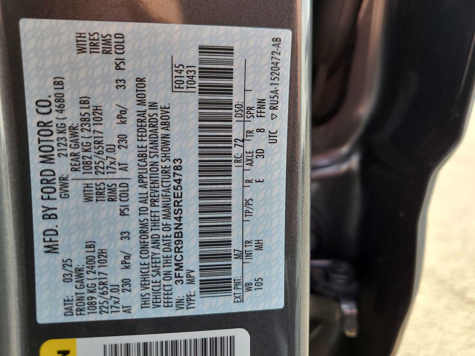 Thumbnail: 2025 Ford Bronco Sport - 29