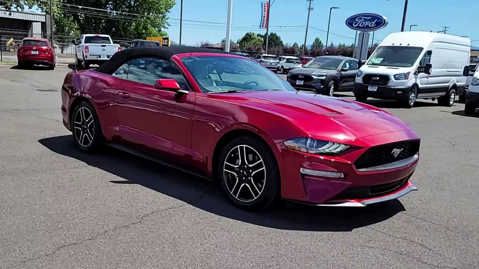 Used 2018 Ford Mustang EcoBoost with VIN 1FATP8UH0J5172644 for sale in Medford, OR