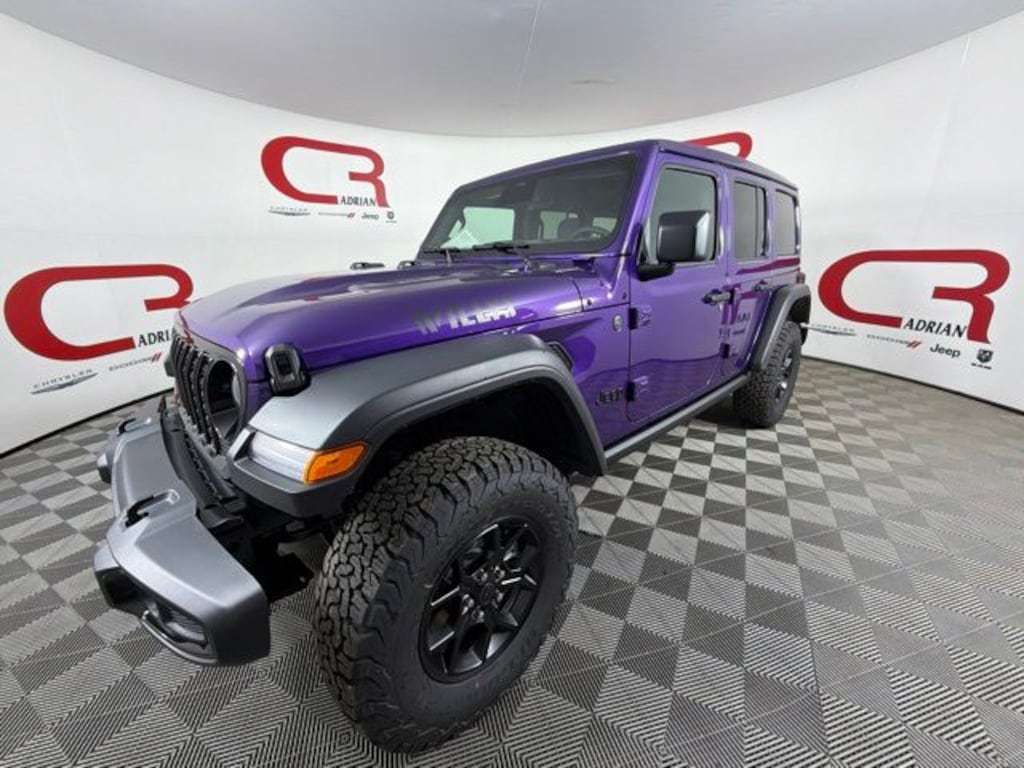 New 2026 Jeep Wrangler 4-DOOR WILLYS Sport Utility