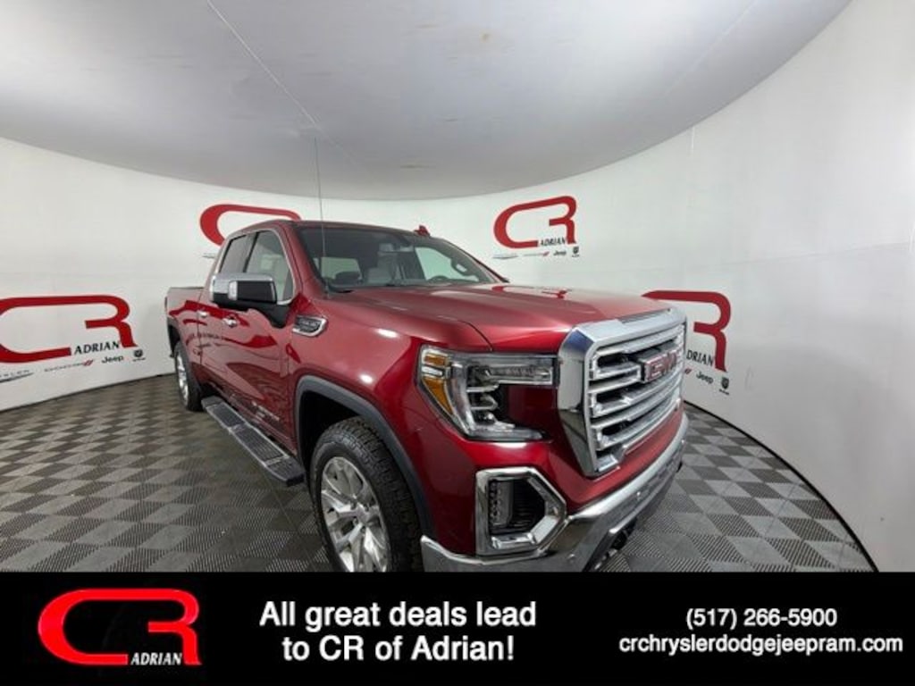 Certified 2019 GMC Sierra 1500 SLT Truck Double Cab