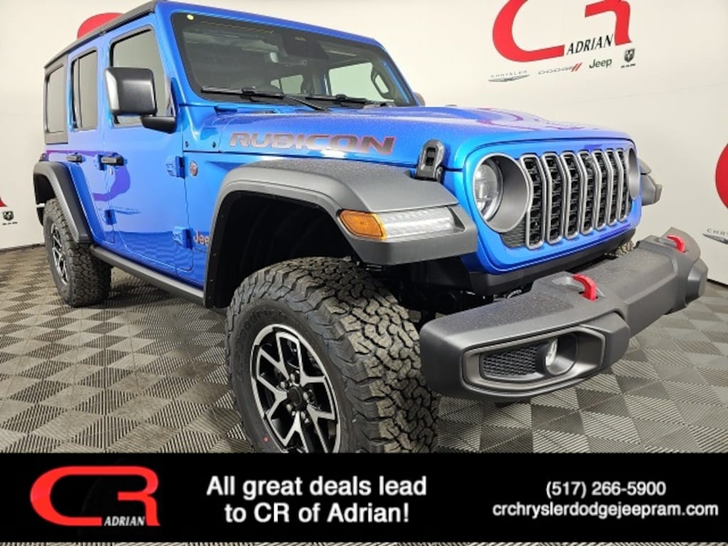 New 2026 Jeep Wrangler 4-DOOR RUBICON Sport Utility