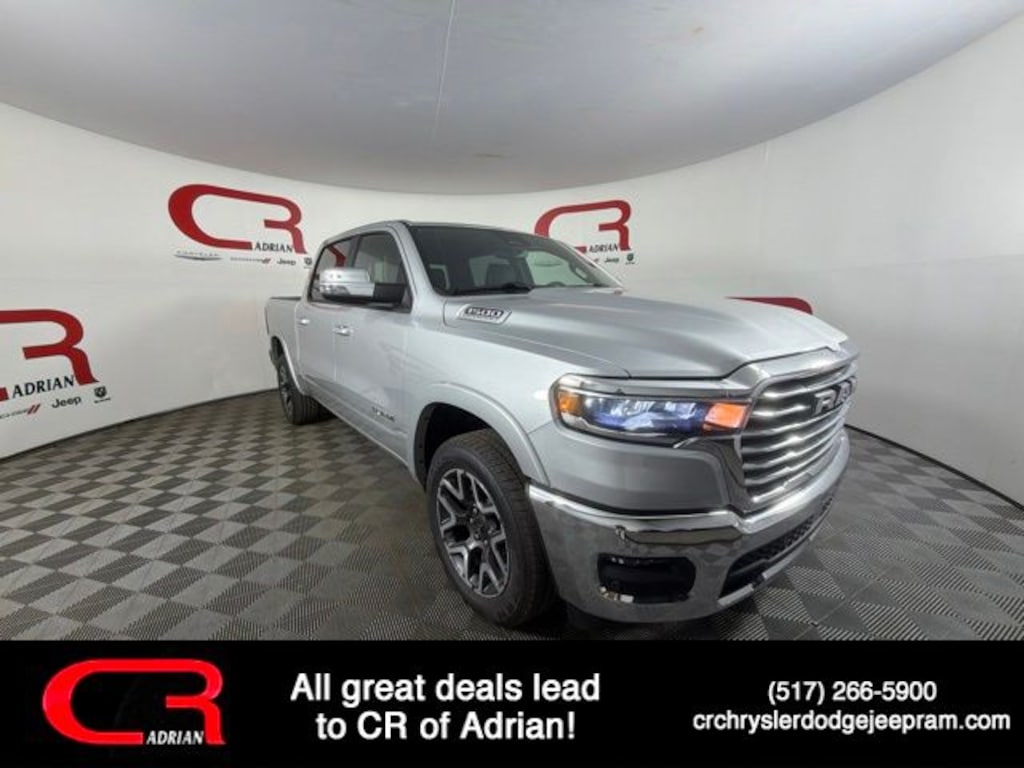 New 2026 Ram 1500 LARAMIE CREW CAB 4X4 5'7 BOX Pickup