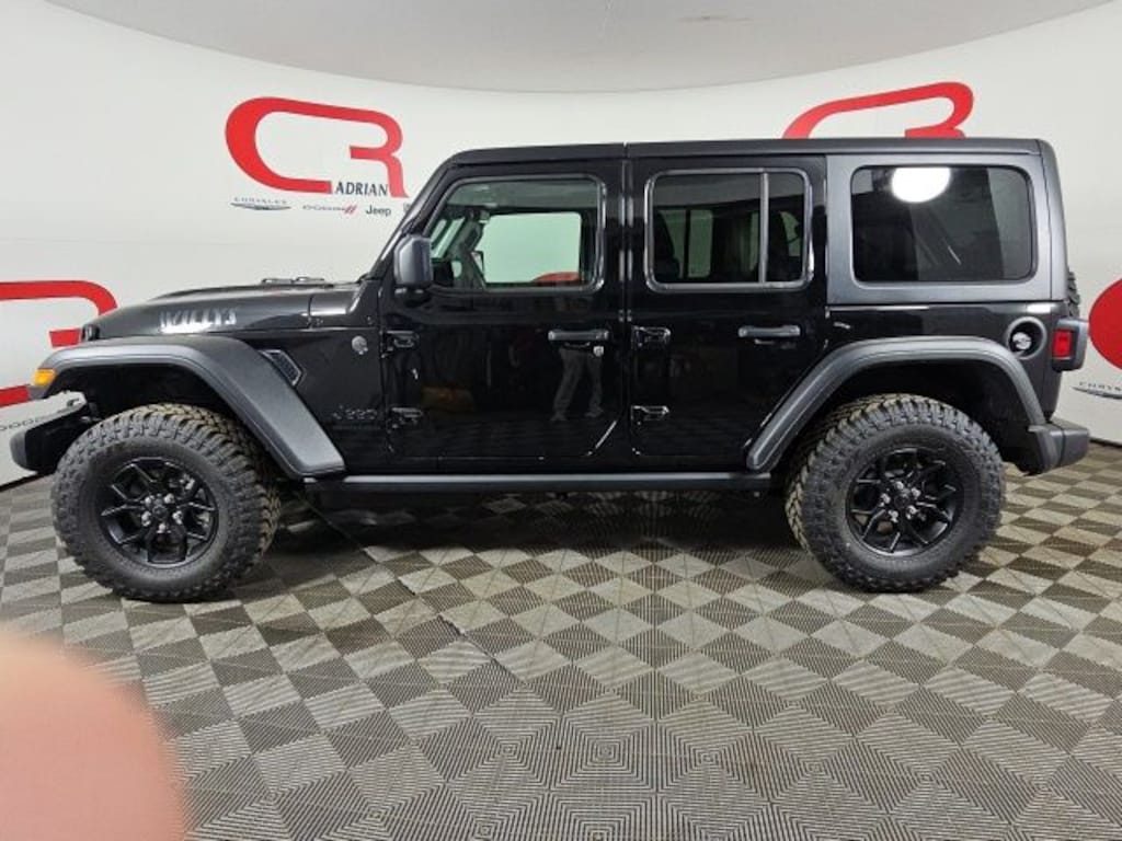 New 2026 Jeep Wrangler 4-DOOR WILLYS Sport Utility