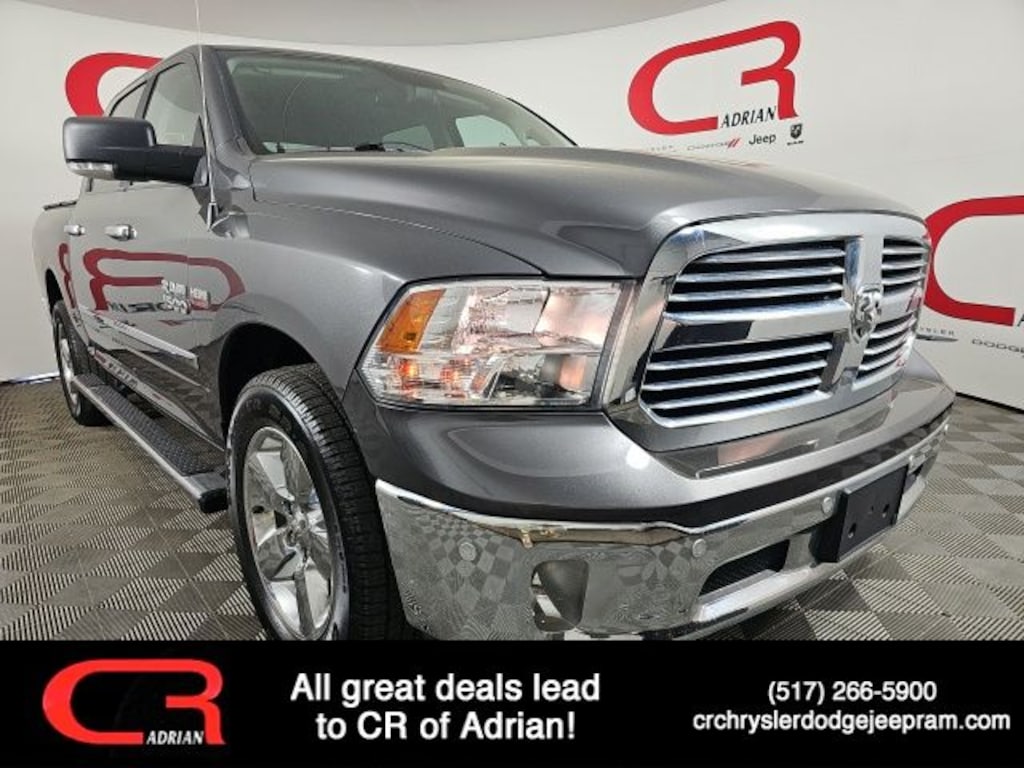 Certified 2017 Ram 1500 SLT Truck Crew Cab