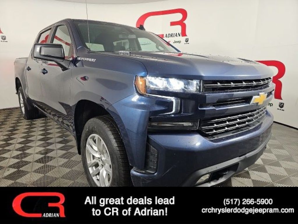 Certified 2021 Chevrolet Silverado 1500 RST Truck Crew Cab