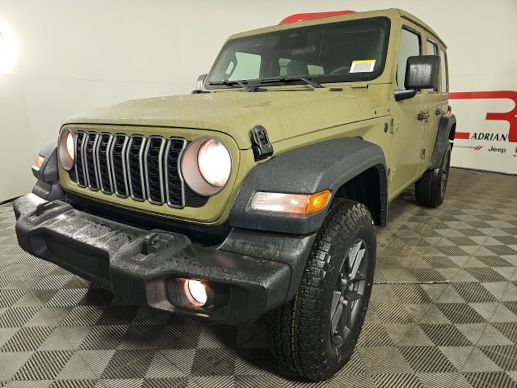 New 2026 Jeep Wrangler 4-DOOR SPORT S Sport Utility