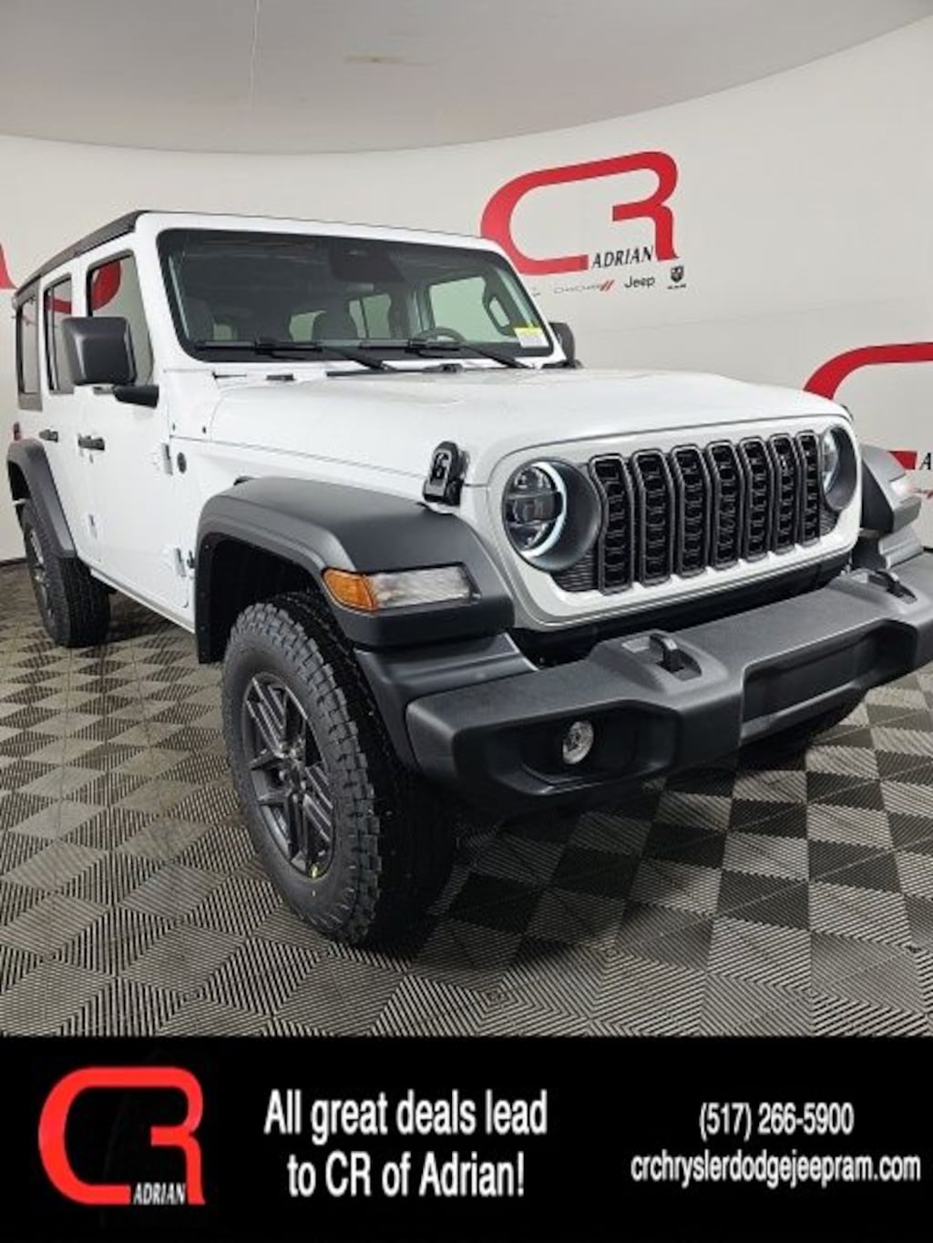 New 2026 Jeep Wrangler 4-DOOR SPORT S Sport Utility