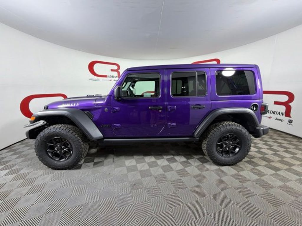 New 2026 Jeep Wrangler 4-DOOR WILLYS Sport Utility