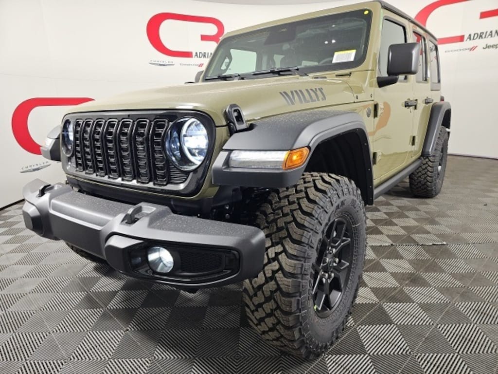 New 2026 Jeep Wrangler 4-DOOR WILLYS Sport Utility