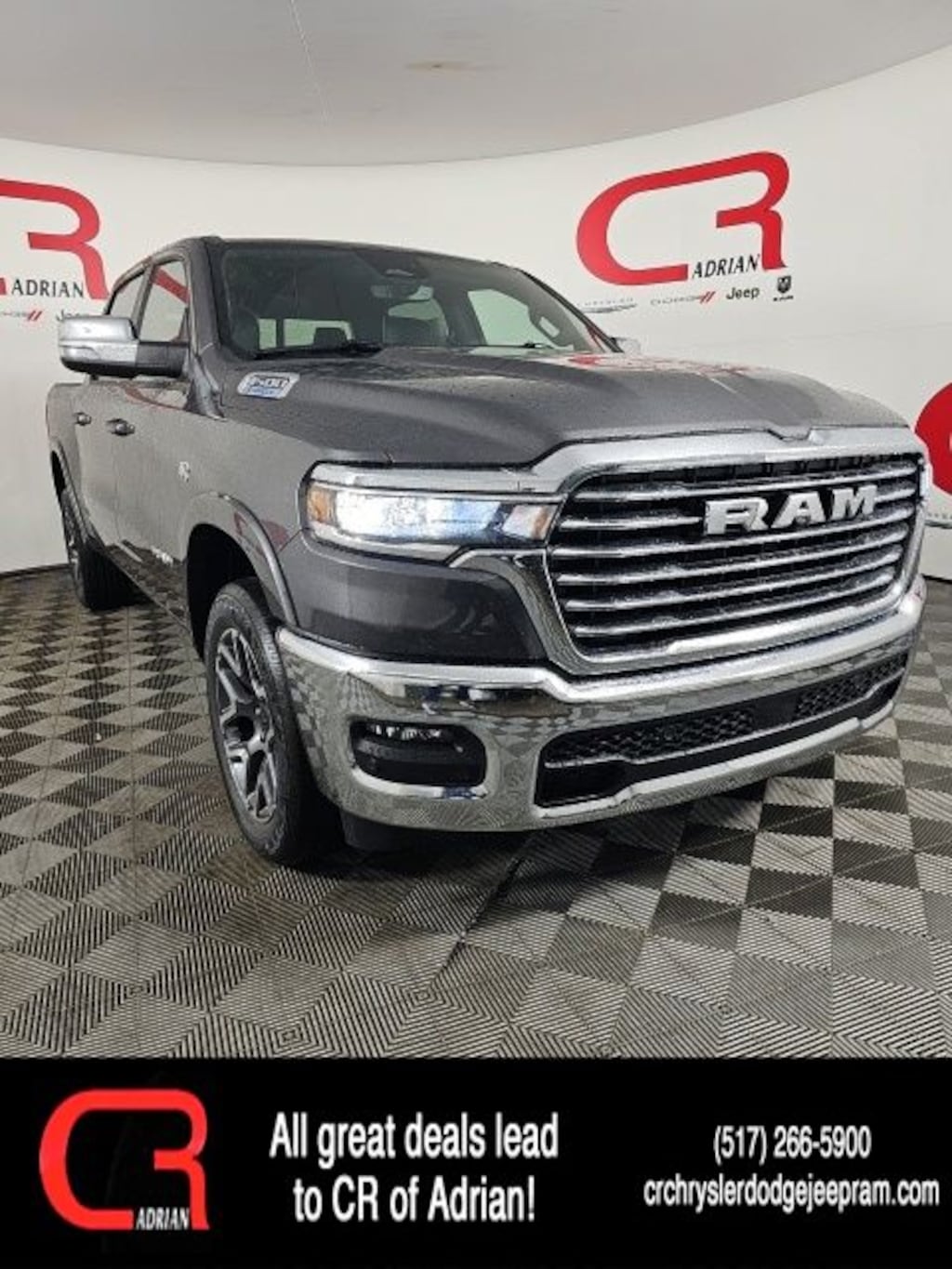 New 2026 Ram 1500 LARAMIE CREW CAB 4X4 5'7 BOX Pickup
