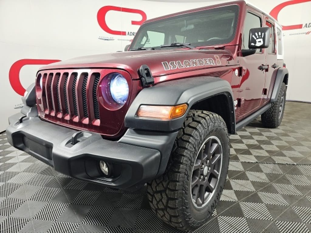 Certified 2021 Jeep Wrangler Unlimited Sport SUV