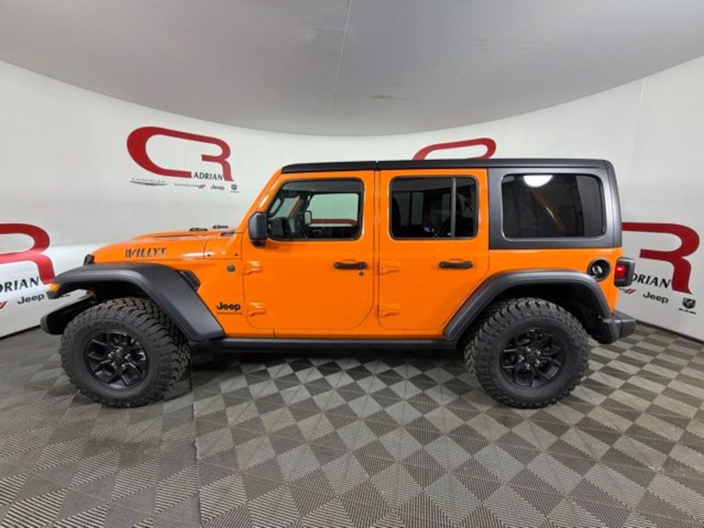 New 2026 Jeep Wrangler 4-DOOR WILLYS Sport Utility