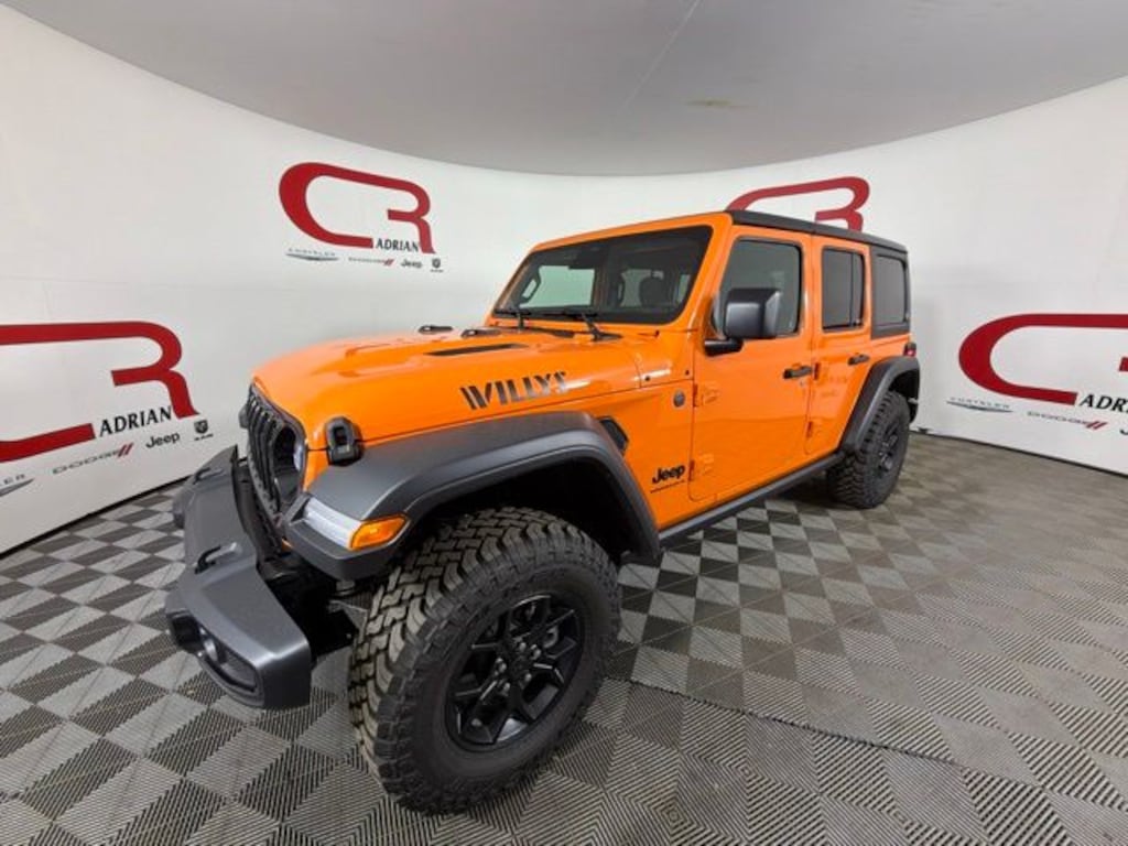 New 2026 Jeep Wrangler 4-DOOR WILLYS Sport Utility