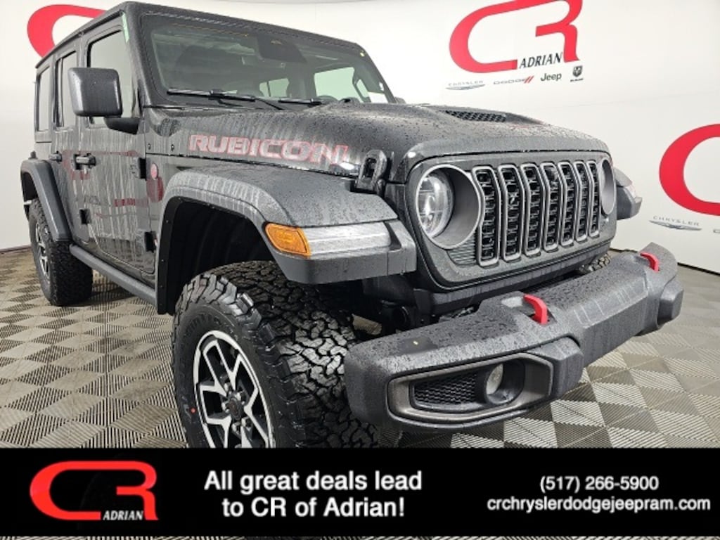 New 2026 Jeep Wrangler 4-DOOR RUBICON Sport Utility