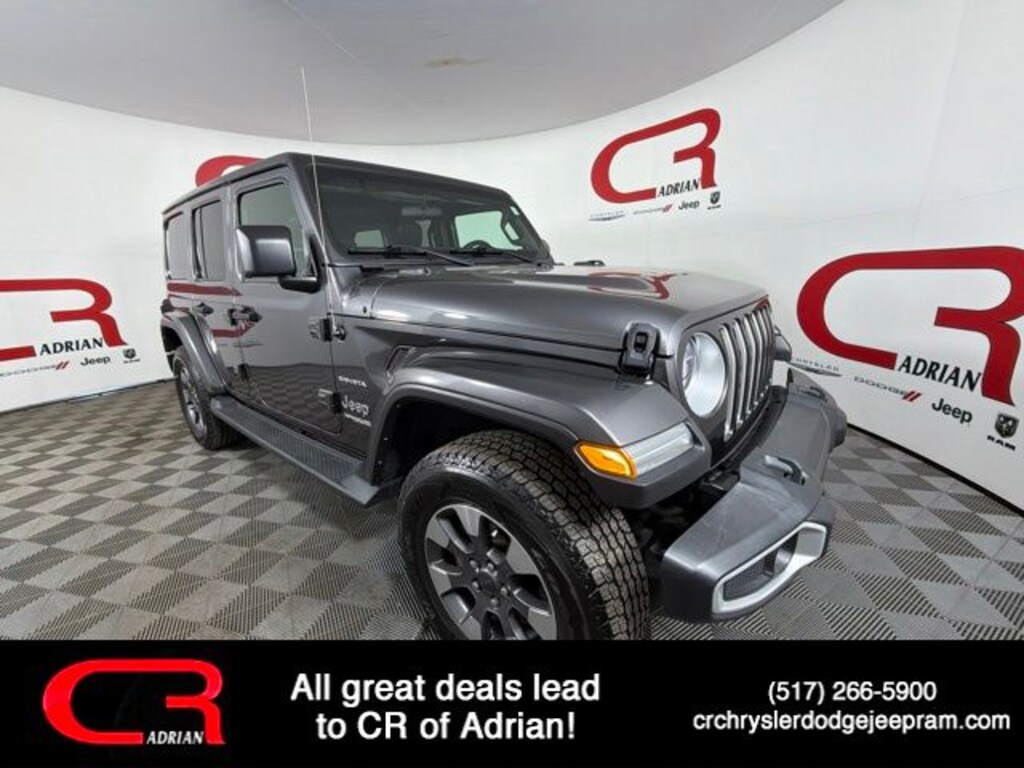 Certified 2021 Jeep Wrangler Unlimited Sahara SUV