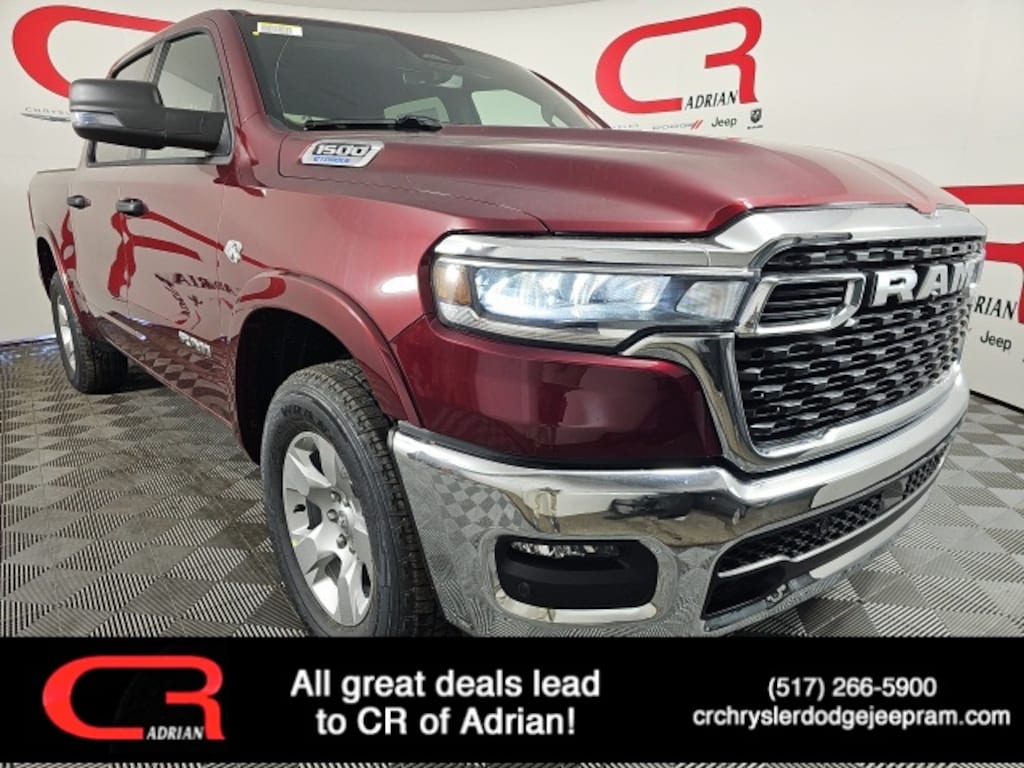 New 2026 Ram 1500 BIG HORN CREW CAB 4X4 5'7 BOX Pickup