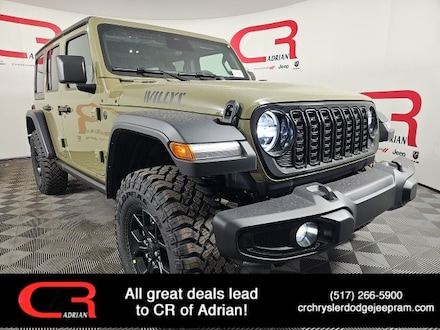 2026 Jeep Wrangler 4-DOOR WILLYS Sport Utility
