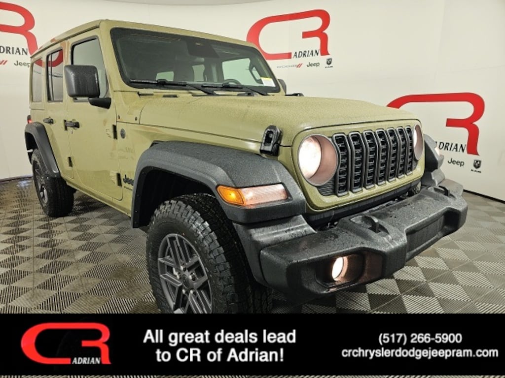 New 2026 Jeep Wrangler 4-DOOR SPORT S Sport Utility