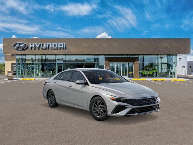2025 Hyundai Elantra Hybrid Blue photo 2