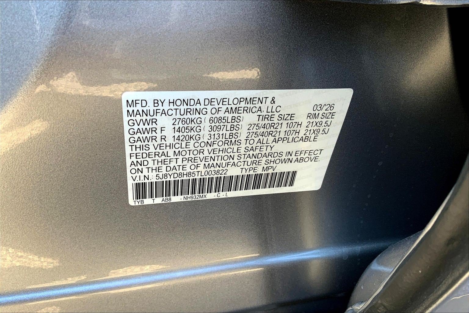 2026 Acura MDX Type S w/Advance Package - Photo 19