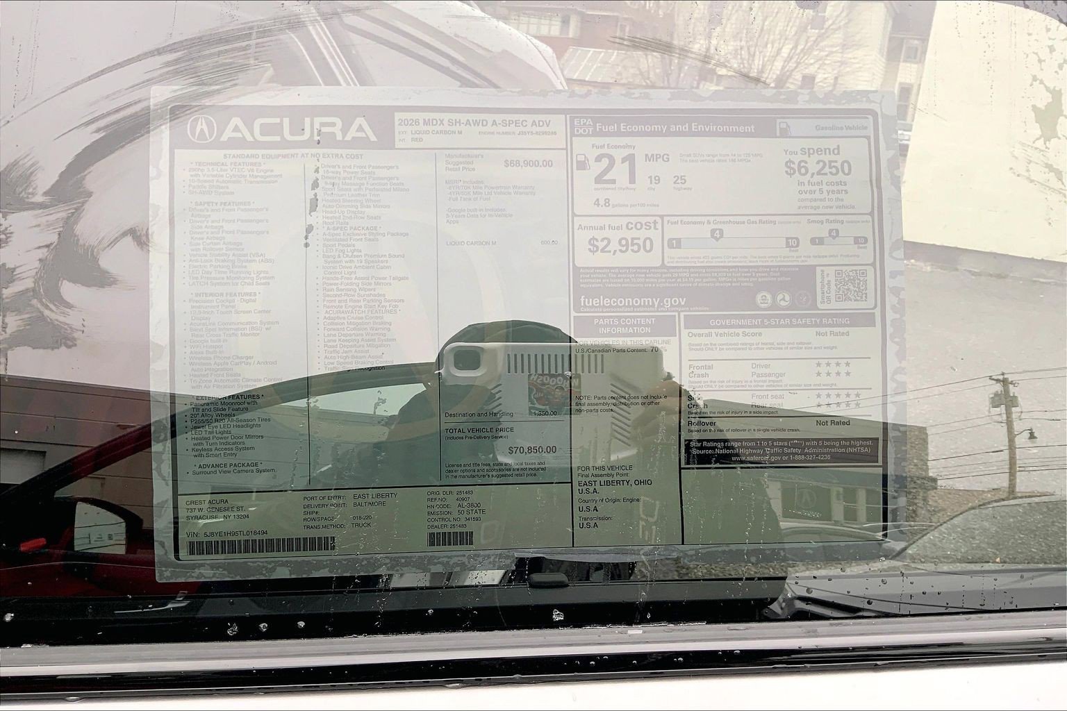 2026 Acura MDX A-Spec w/Advance Package - Photo 20